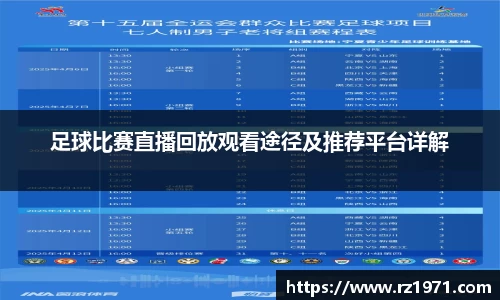 足球比赛直播回放观看途径及推荐平台详解